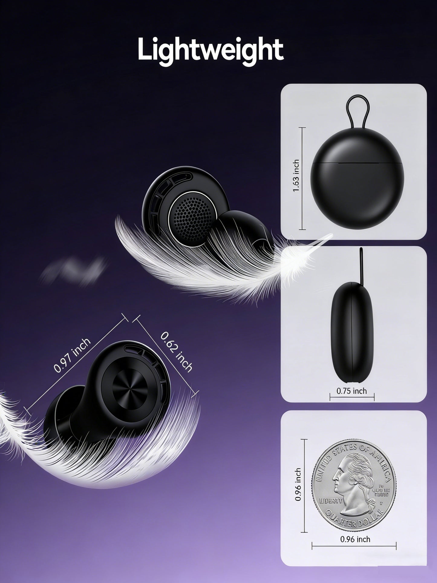 Ear Plugs for Sleeping 50dB Earplugs Noise Cancelling Ear Plugs for Noise Reduction Concerts Soft Reusable Silicone Earplugs for Snoring Side Sleepers Shooting Airplanes with 7 Eartips Case Dark Black