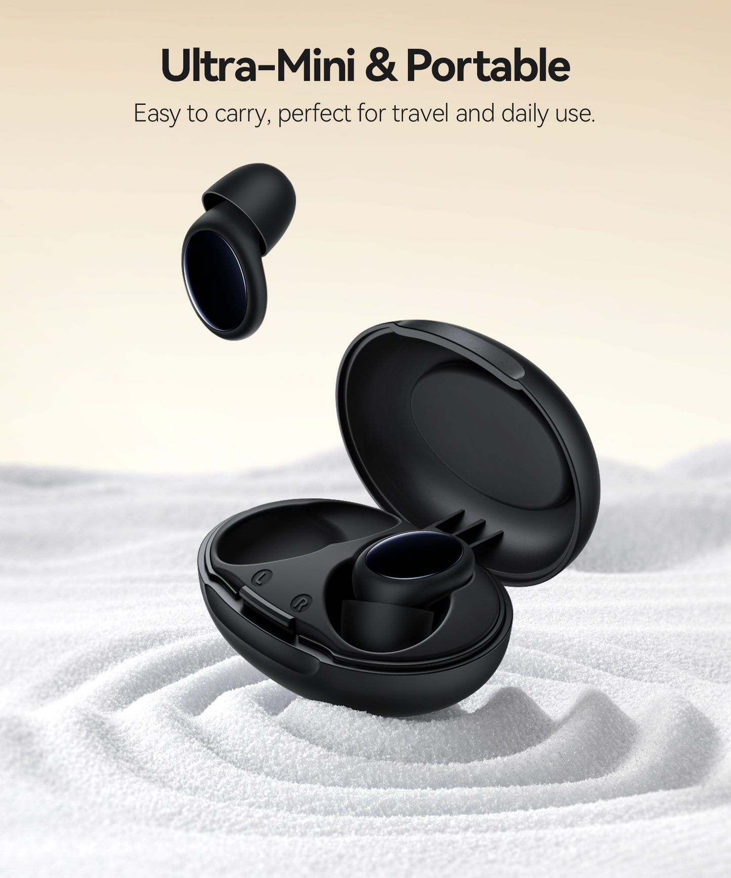 Ear Plugs for Sleeping 45dB Noise Cancelling Ear Plugs for Concerts & Noise Reduction, Earplugs for Sleep, Snoring Airplane Musician Calmer, Silicone Earplugs Reusable Concert Ear Plug +8Tip Black