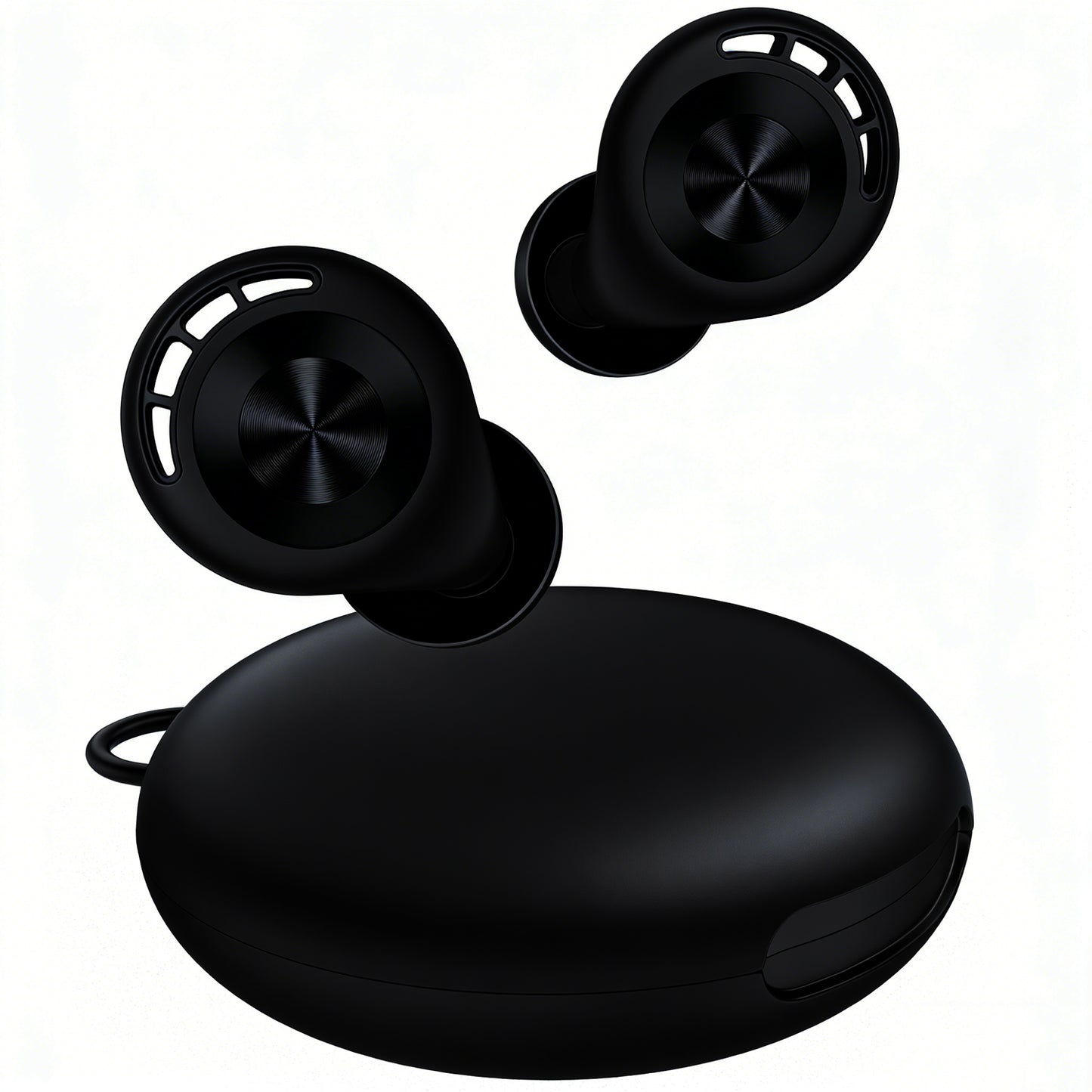 Ear Plugs for Sleeping 50dB Earplugs Noise Cancelling Ear Plugs for Noise Reduction Concerts Soft Reusable Silicone Earplugs for Snoring Side Sleepers Shooting Airplanes with 7 Eartips Case Dark Black