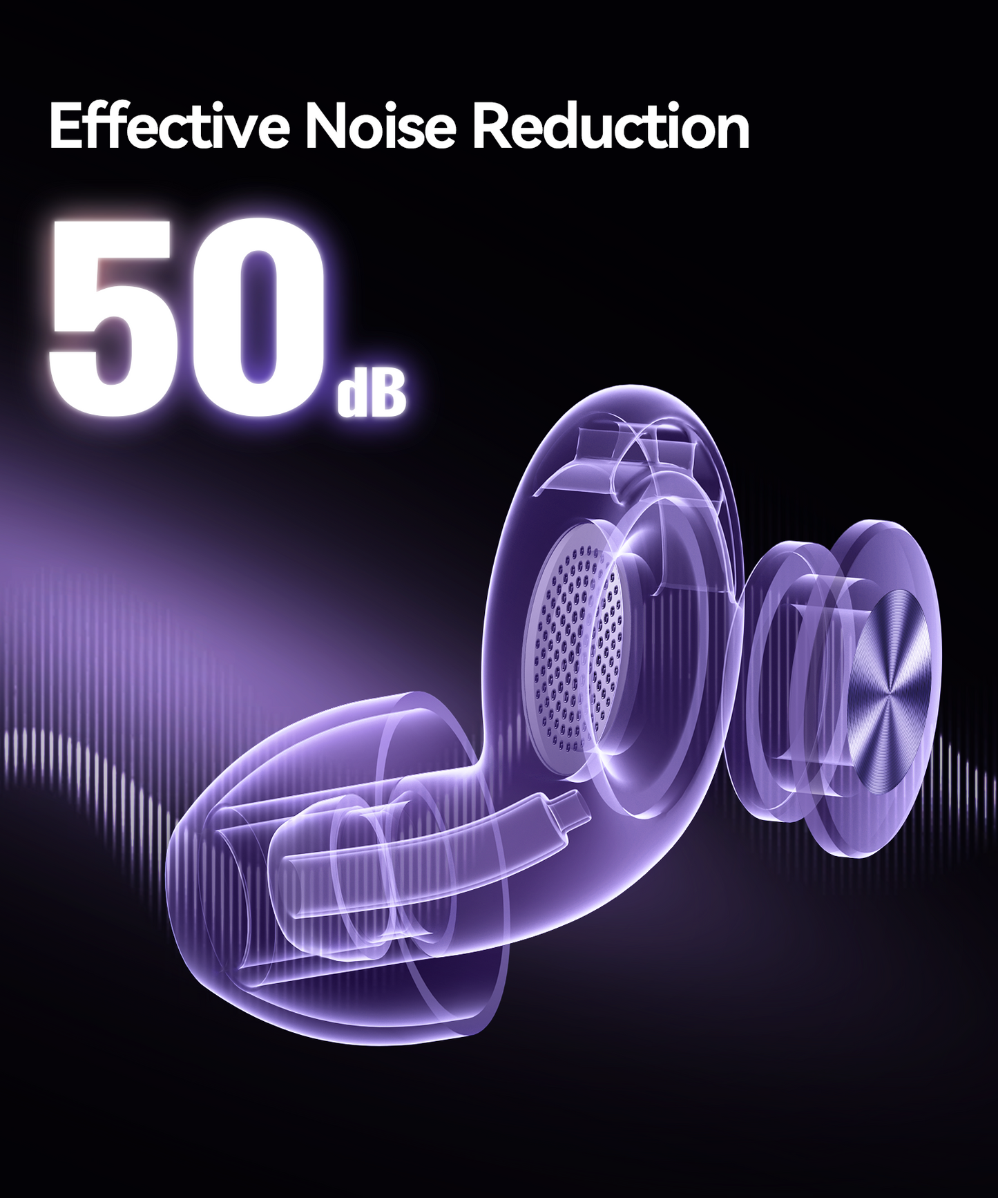 Ear Plugs for Sleeping 50dB Earplugs Noise Cancelling Ear Plugs for Noise Reduction Concerts Soft Reusable Silicone Earplugs for Snoring Side Sleepers Shooting Airplanes with 7 Eartips Case Blue