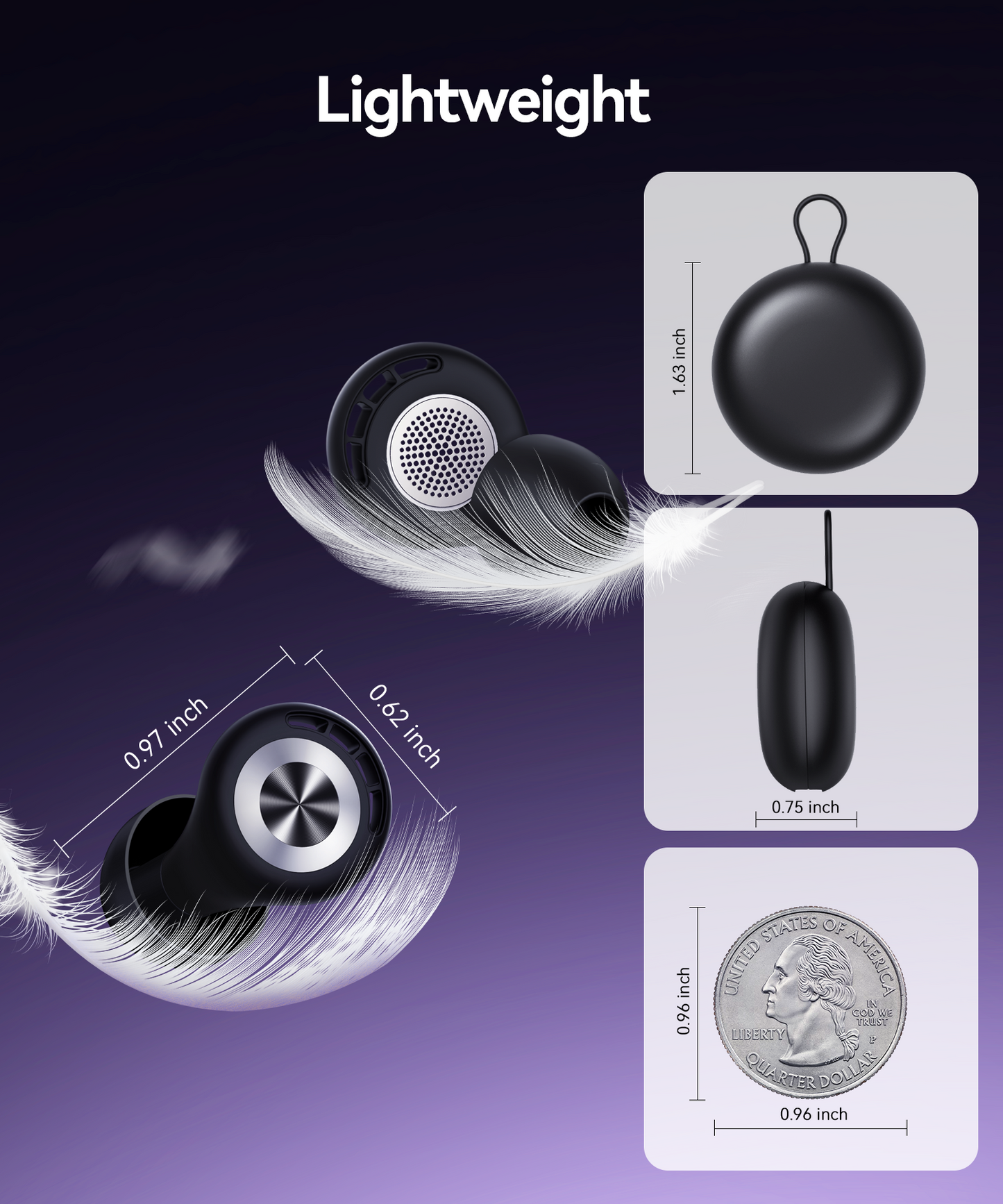 Ear Plugs for Sleeping 50dB Earplugs Noise Cancelling Ear Plugs for Noise Reduction Concerts Soft Reusable Silicone Earplugs for Snoring Side Sleepers Shooting Airplanes with 7 Eartips Case Black