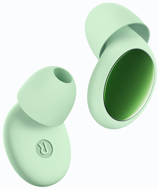 Ear Plugs for Sleeping 45dB Noise Cancelling Ear Plugs for Noise Reduction & Snoring, Concerts, Earplugs for Sleep, Sider Sleepers Airplane, Silicone Earplugs Reusable Concert Ear Plug +8Tip Avocado